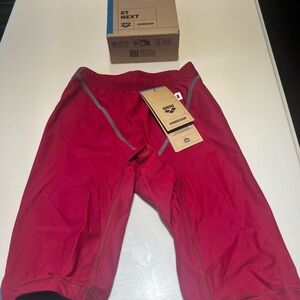 NEW NWT Arena Powerskin ST 2.0 Men's Jammers Racing Swimsuit Size 28 |  Deep Red